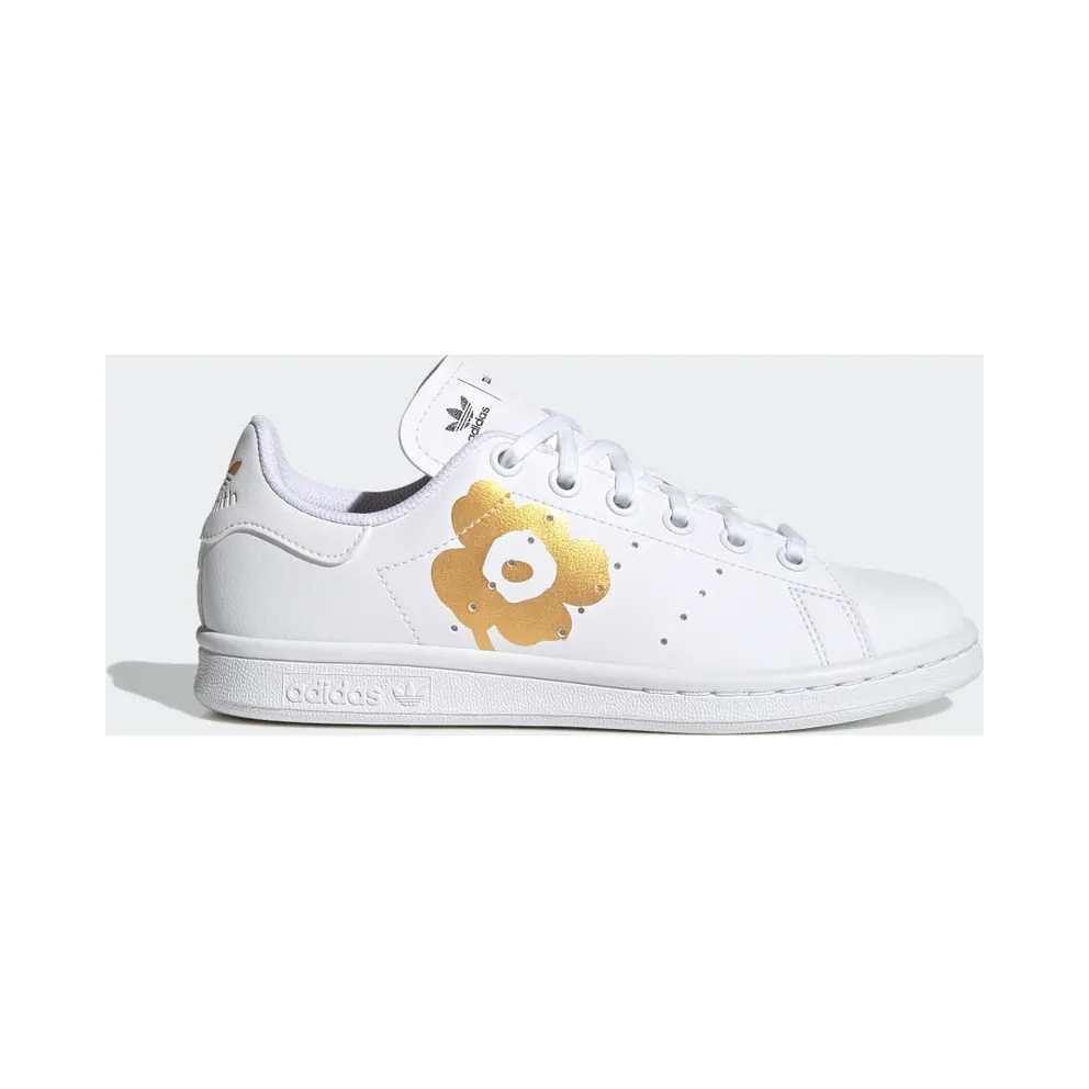 adidas Marimekko Stan Smith Schuh Cloud White / Cloud White / Gold Metallic (H04683)