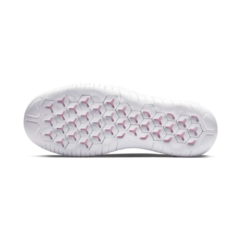 Nike Free RN Flyknit 2018 Black Pink Foam (W) Black/Pink Foam-White (942839-007)