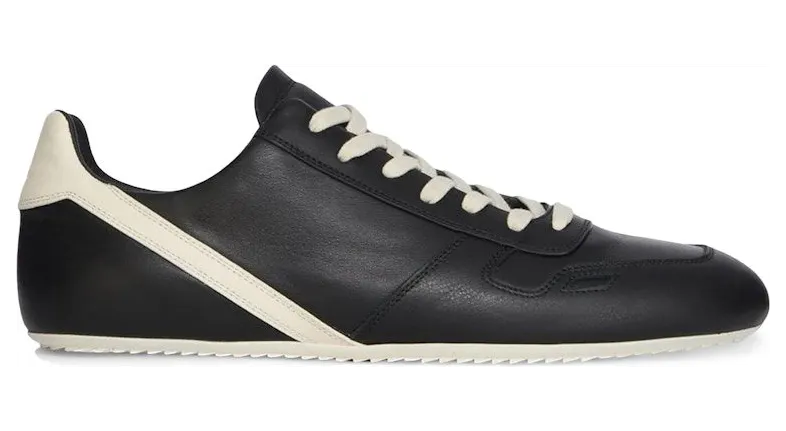 Rick Owens Concordians Minimal Sneaker Black Milk (RU02E1889-LCO-911)