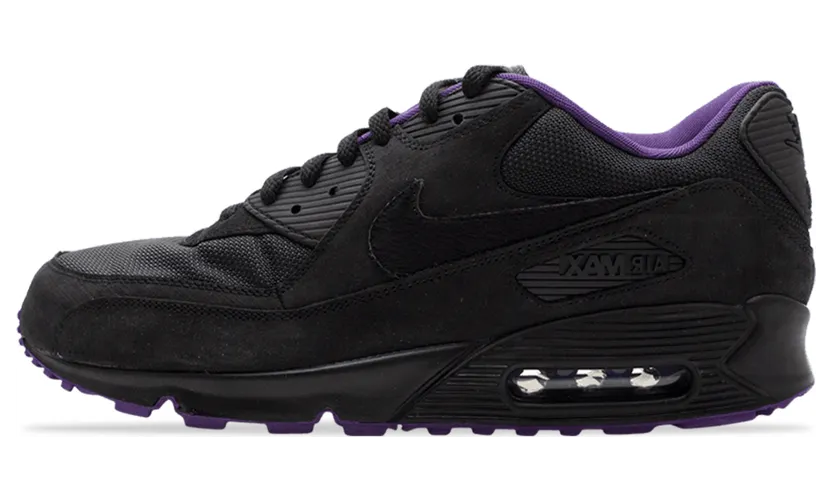 Nike Air Max 90 Black/Black-Club Purple (325018-010)
