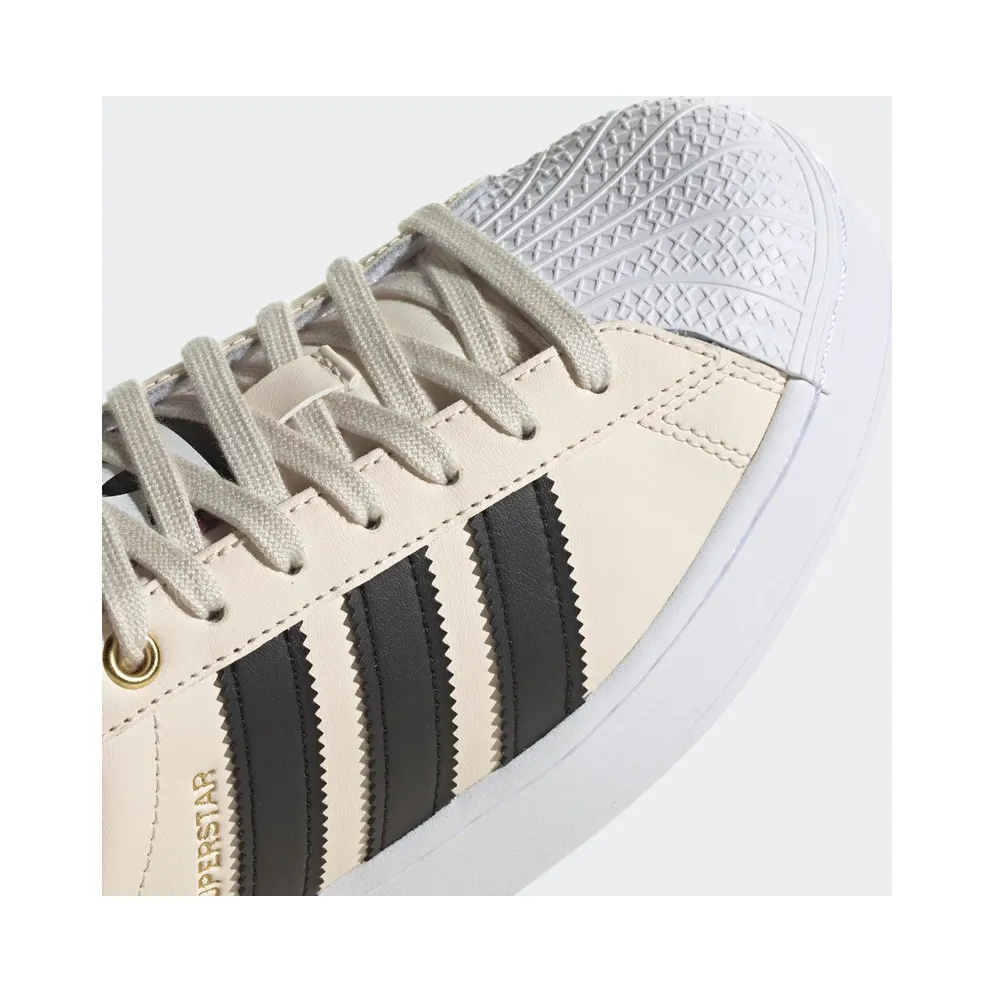 adidas Superstar Bold Wonder White / Core Black / Victory Crimson (H00636)
