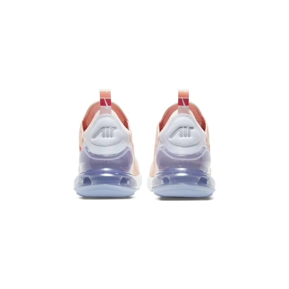 Nike Air Max 270 Washed Coral Football Grey (W) Washed Coral/White-Football Grey-Track Red (CW5589-600)