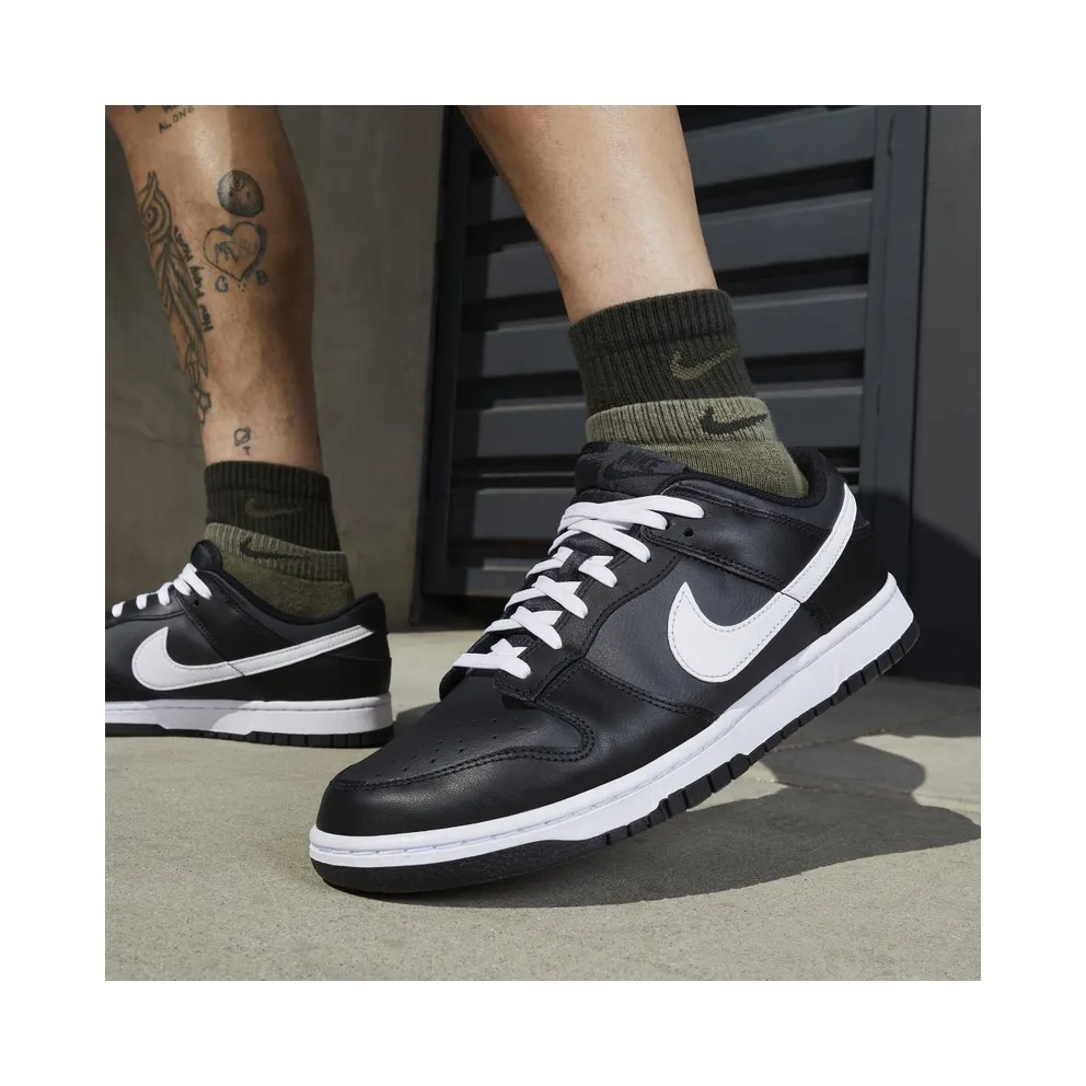 Nike Dunk Low White Black (2022) (W) (DJ6188-002)
