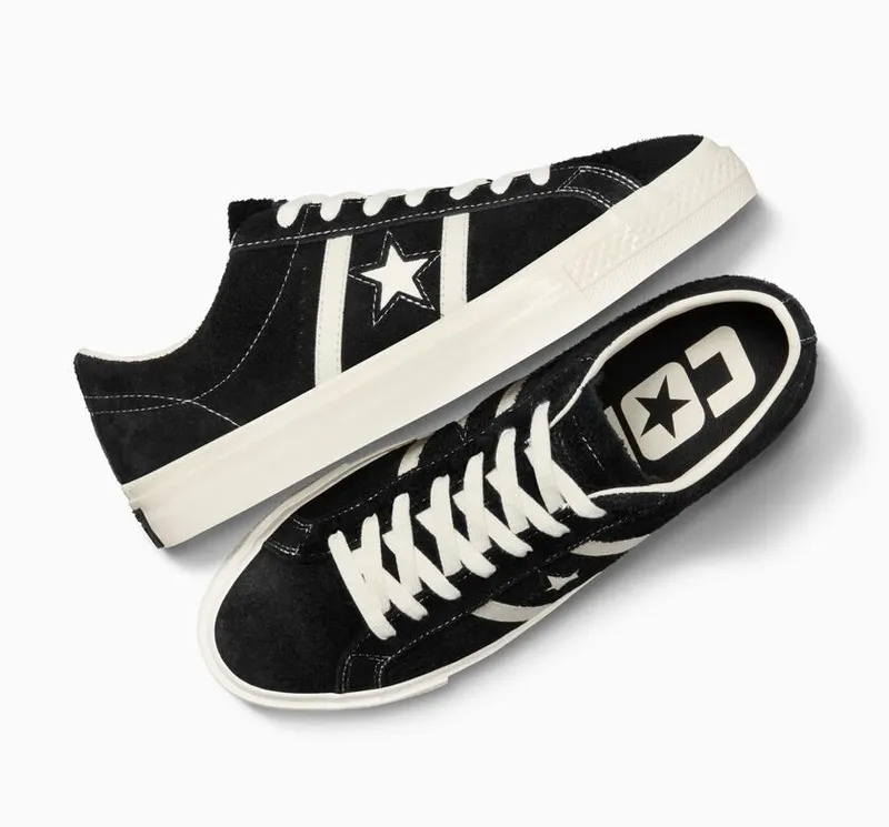 Converse One Star Academy Pro Suede Black/Egret/Egret (A06426C)