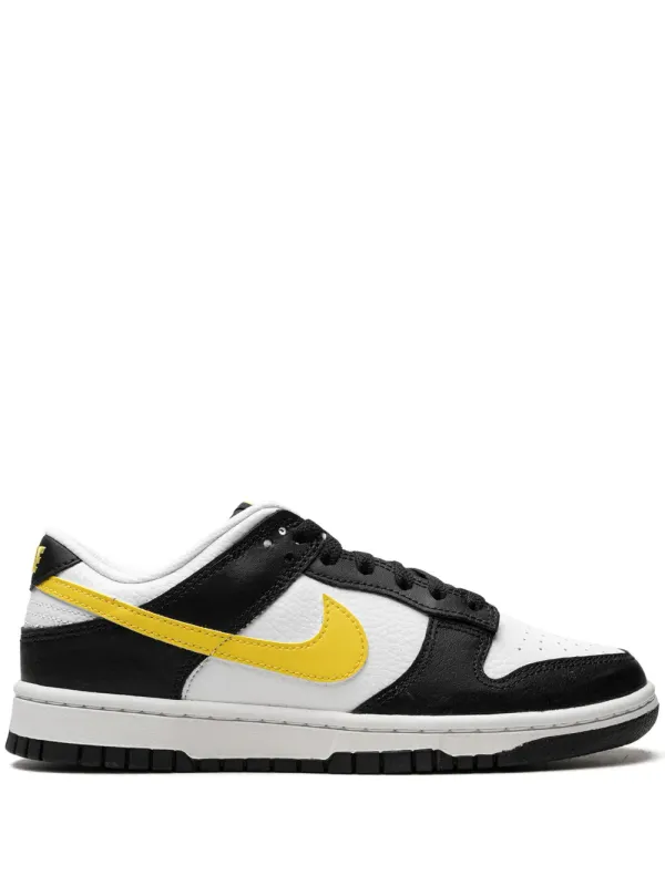 Nike Dunk Low Black/Opti Yellow – White (FQ2431)