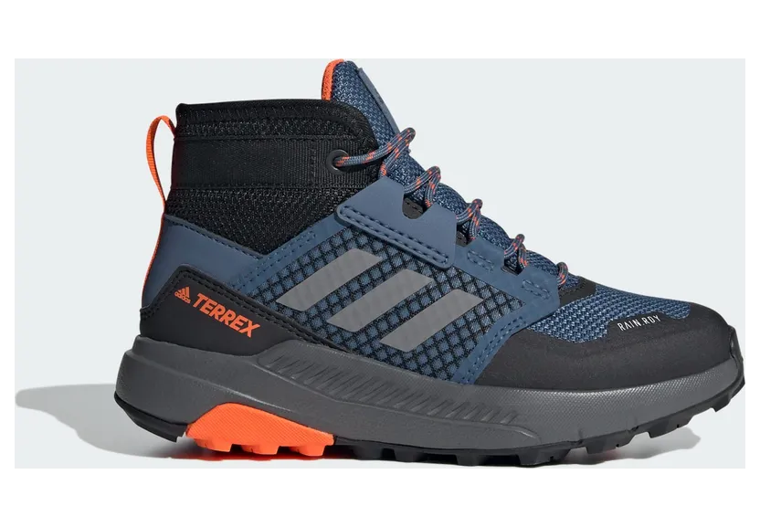Adidas Terrex Trailmaker Mid RAIN.RDY Hiking Wonder Steel / Grey Three / Impact Orange (IF5707)