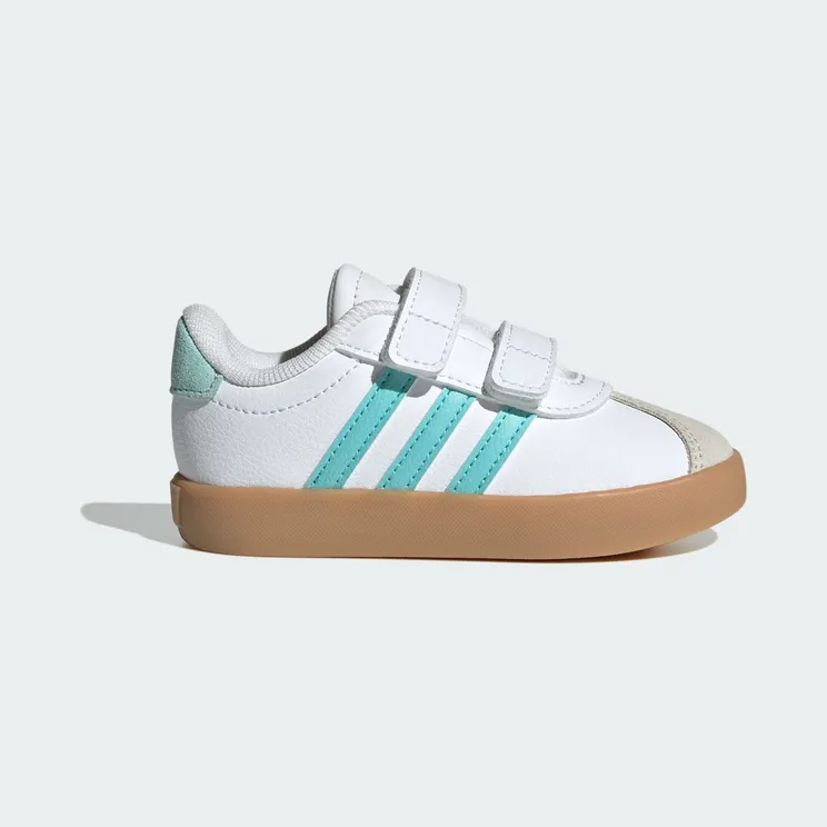 adidas VL Court 3.0 Cloud White Flash Aqua Alumina (JS2597)