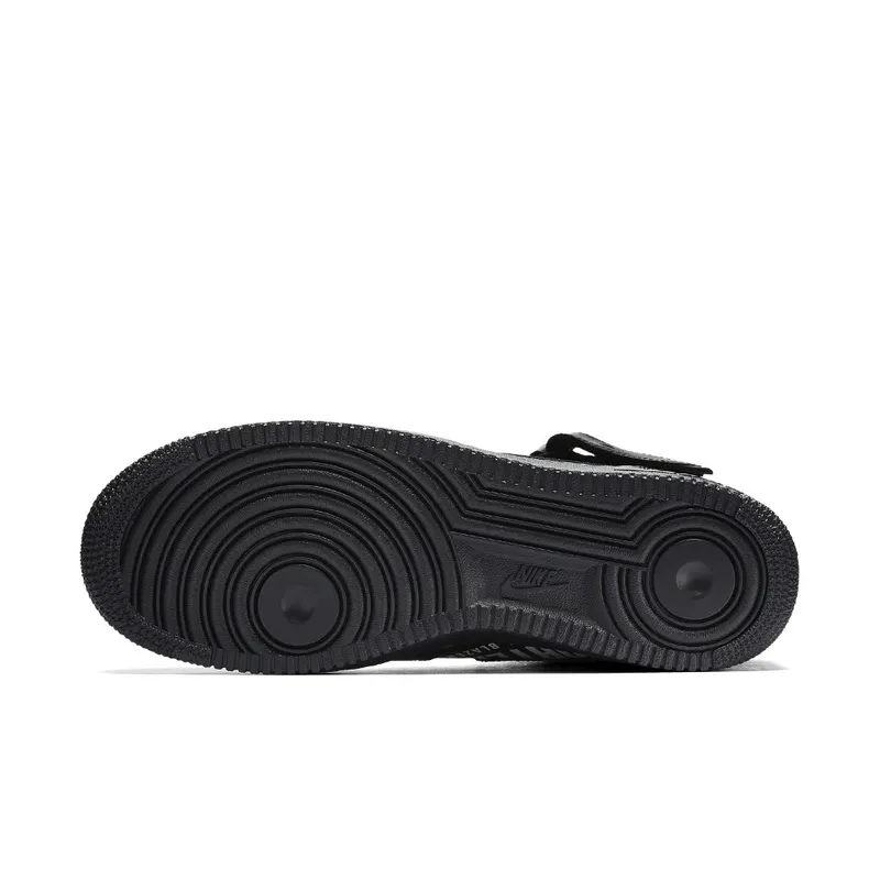 Nike x Supreme x NBA Air Force 1 Mid Black (AQ8017-001)