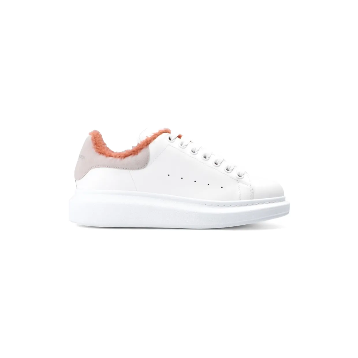 Alexander McQueen Oversized White Patchouli Shearling (609650 WIAFJ 9446)