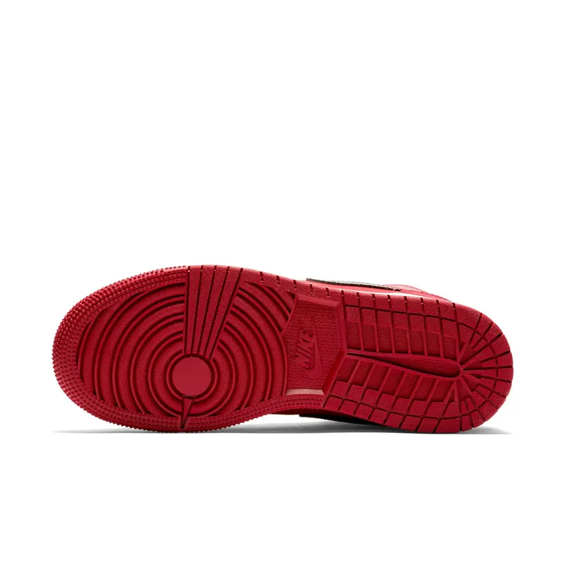 Jordan 1 Mid Gym Red Black Gym Red/Black-White (554724-610)