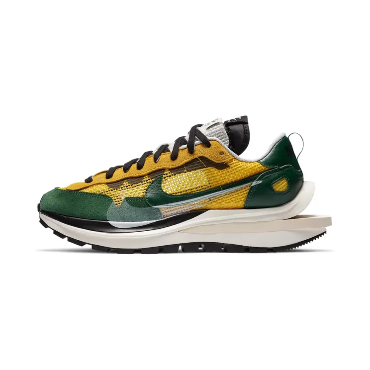 Nike Vaporwaffle Sacai “Tour Yellow / Sail / Gorge Green” (CV1363-700)
