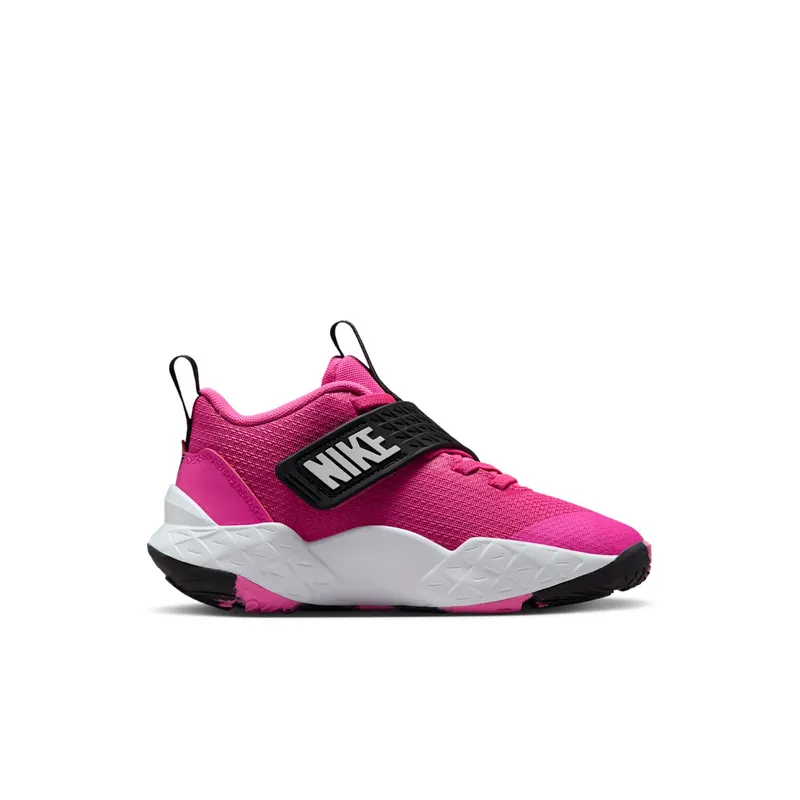 Nike Team Hustle D 12 Laser Fuchsia Black White (HF6280-600)