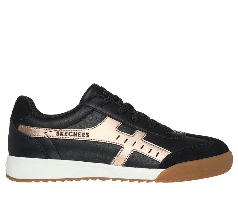 Skechers Zinger – Metallic Roads Sneaker Black/Roos Gold