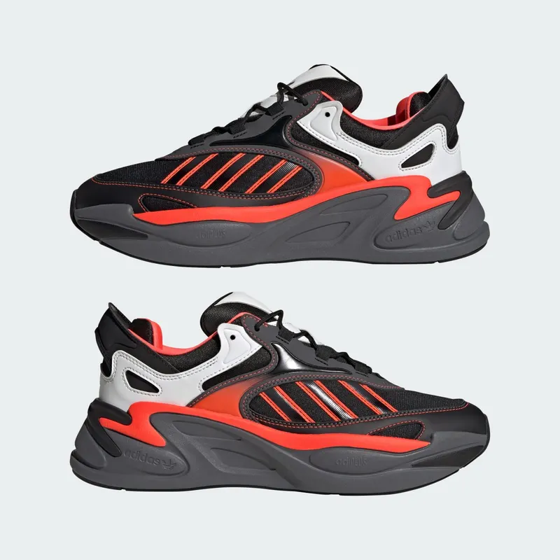 adidas Ozmorph Core Black Grey Solar Red (IF2225)