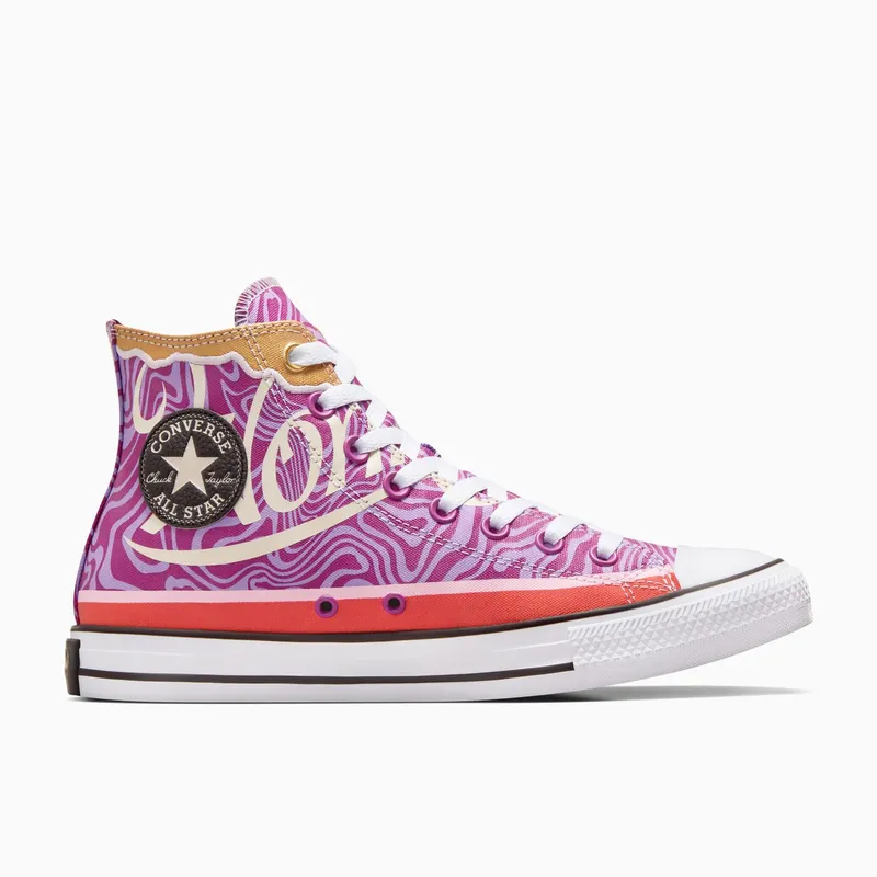 Converse Chuck Taylor All Star Hi Willy Wonka Swirl (A08154C)