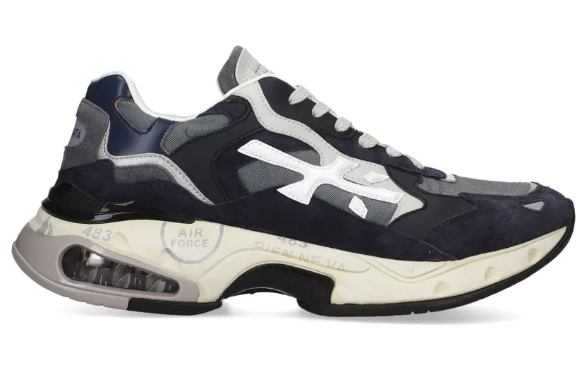 Premiata ‘Sharky’ Sneakers – Schwarz (SHARKY409)