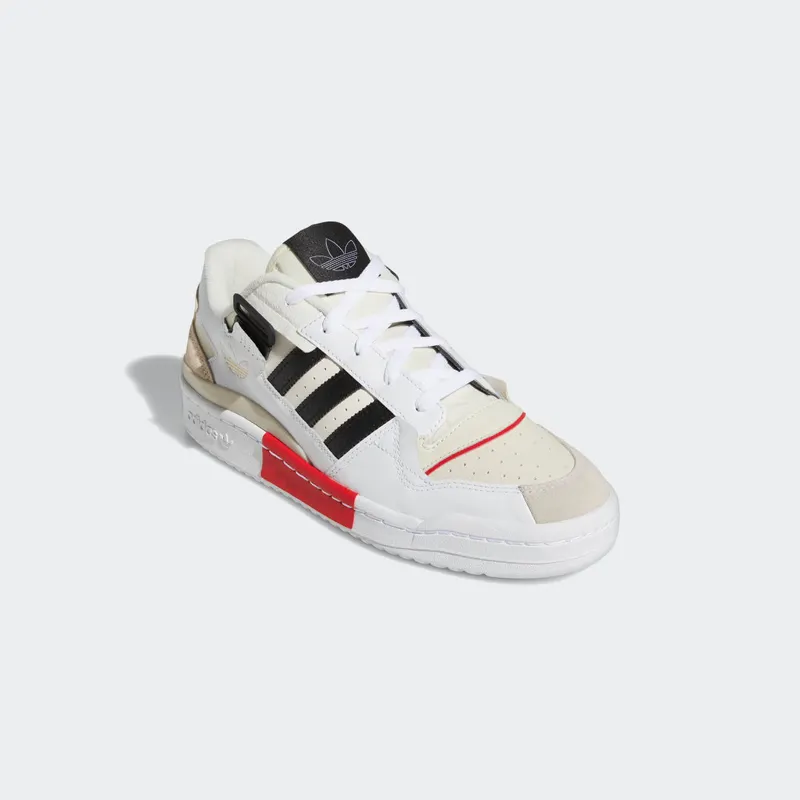 adidas Forum Exhibit Low Cloud White / Core Black / Vivid Red (GZ0937)