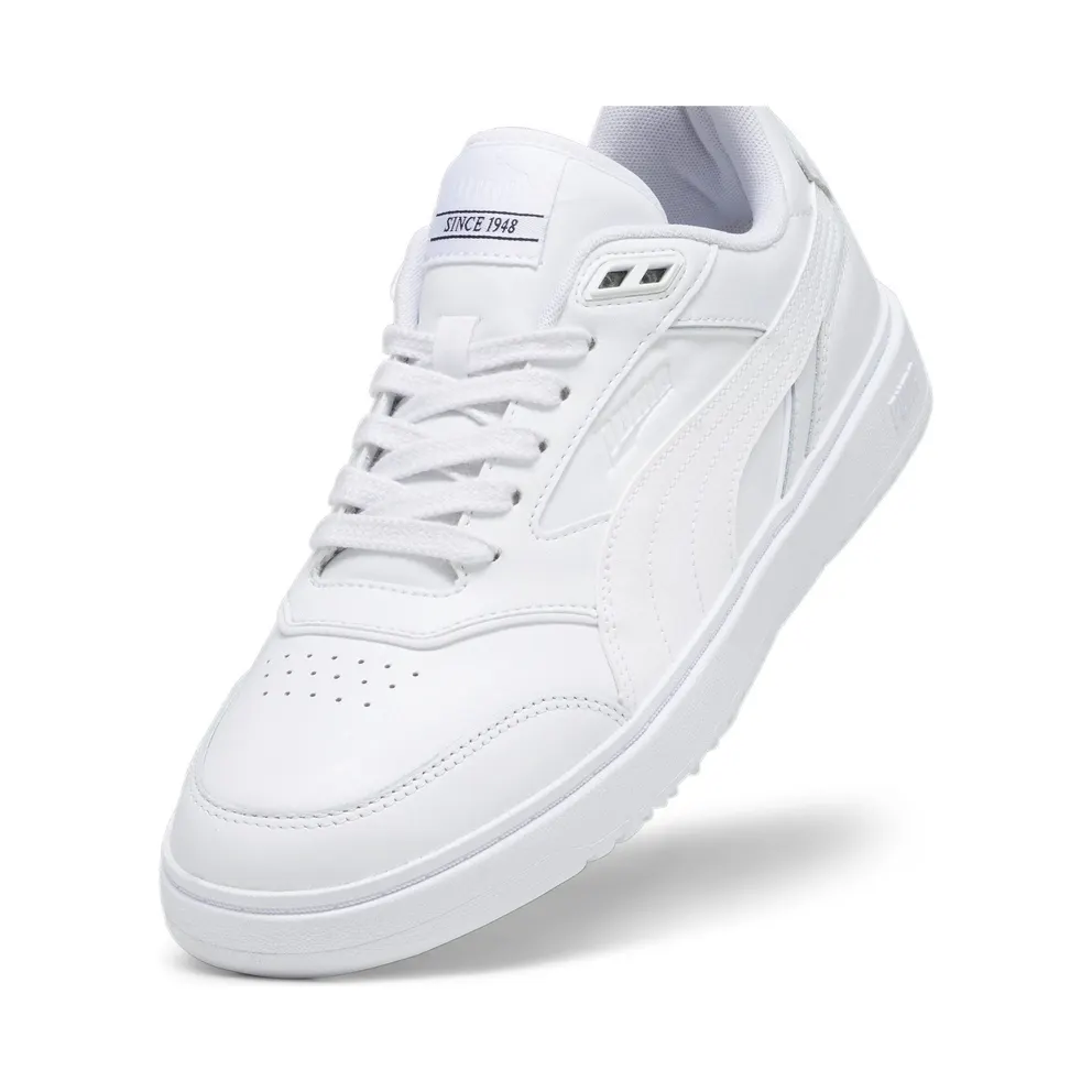 Puma Doublecourt “Puma White / Cool Light Gray” (393284_01)