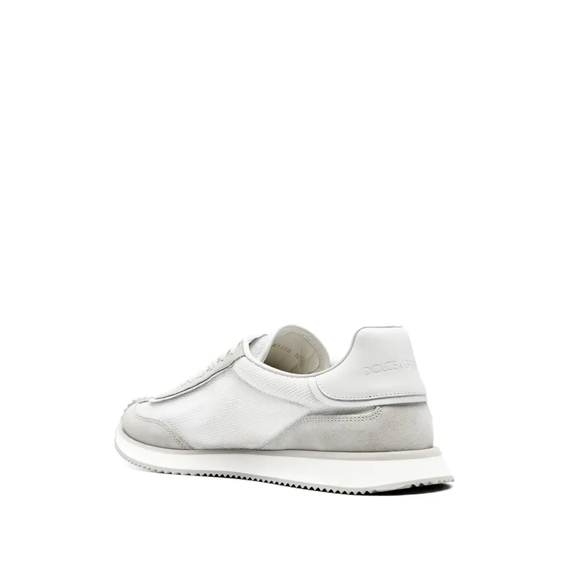 Dolce & Gabbana Mixed-material DG Cushion “White/Grey” (CS2288 A5355 8B930)