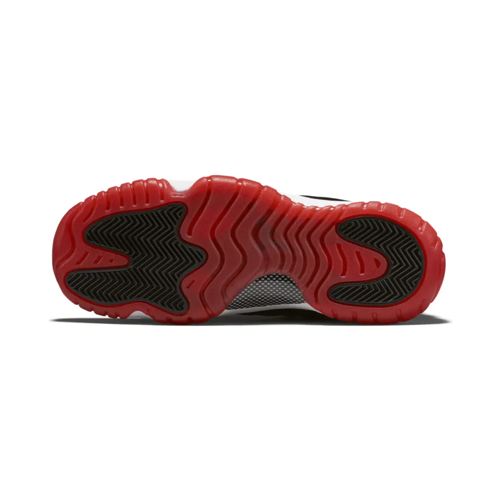 Jordan 11 Retro Low Bred (GS) Black/True Red-White (528896-012)