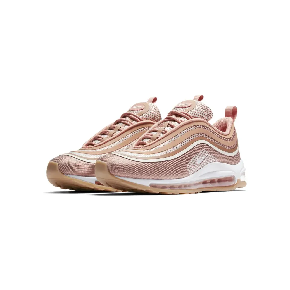 Nike Air Max 97 Ultra 17 Metallic Rose Gold (W) Metallic Rose Gold/Gum Light Brown (917704-600)