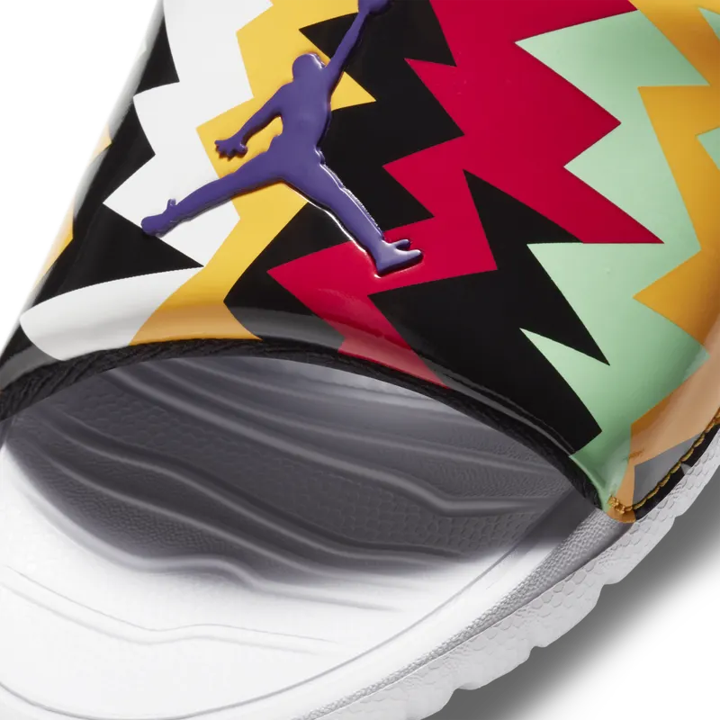 Jordan Break Slide – White “White / Neutral Grey / Citrus / Court Purple” (AR6374-102)