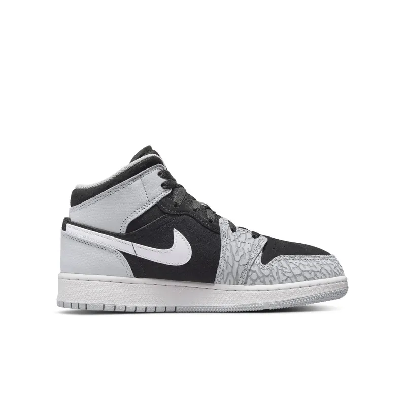 Air Jordan 1 Mid Elephant Print (GS) (DM6216-016)
