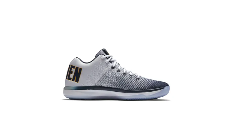 Jordan XXX1 Low California Bears White/Amarillo-College Navy (897564-118)