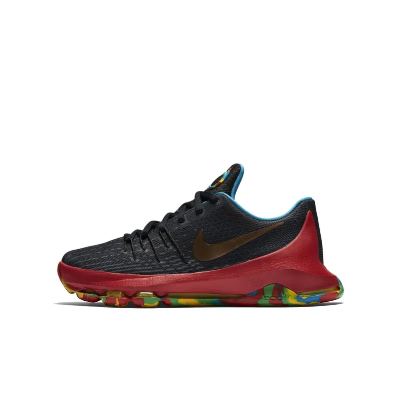 Nike  KD 8 Money Ball (GS) Black/University Red-Tour Yellow (768867-002)