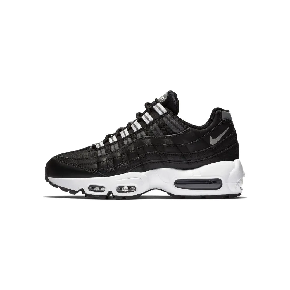 Nike Air Max 95 Black Reflect Silver (W) Black/Reflect Silver-Black-White (307960-020)