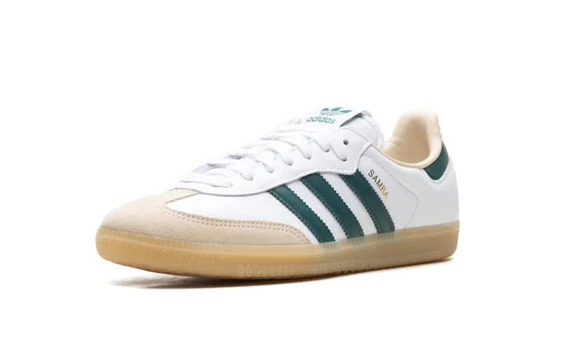Adidas Samba OG “White Collegiate Green”: de gouden gum-combi (2)
