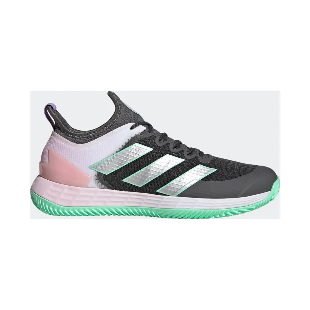 adidas adizero Ubersonic 4 Clay Court Tennis Grey Six / Silver Metallic / Violet Fusion (HQ8373)