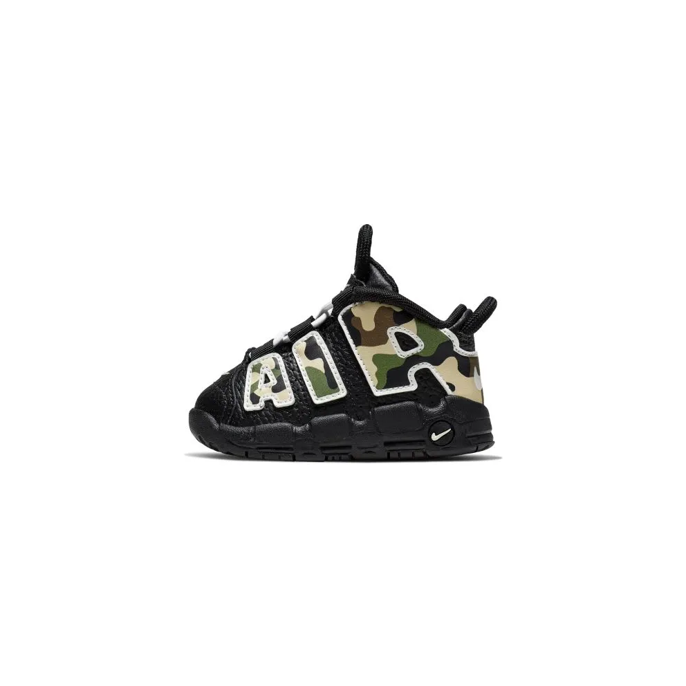 Nike Air More Uptempo 96 Camo (TD) Black/Sail-Light British Tan-Asparagus-Outdoor Green-Celestial Gold (CJ0932-001)