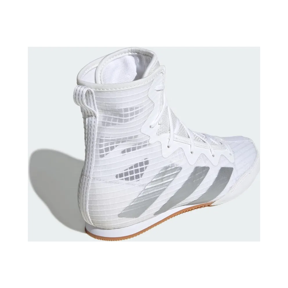Adidas BOX HOG 4 Cloud White / Silver Metallic / Core Black (JR1728)