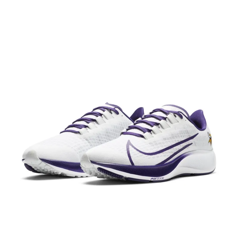 Nike Air Zoom Pegasus 37 Minnesota Vikings White/Pure Platinum-White-Court Purple (CZ5466-100)