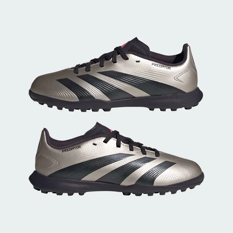 adidas Predator League Turf Platinum Metallic Aurora Black Turbo (IF6414)