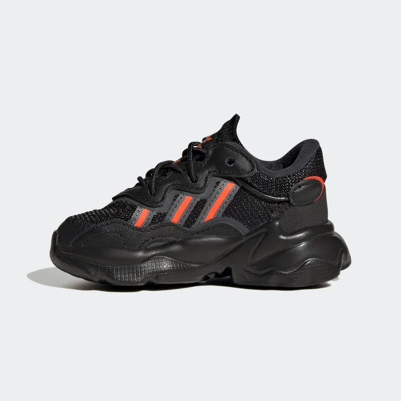 Adidas OZWEEGO Core Black / Solar Red / Grey Six (GW7219)