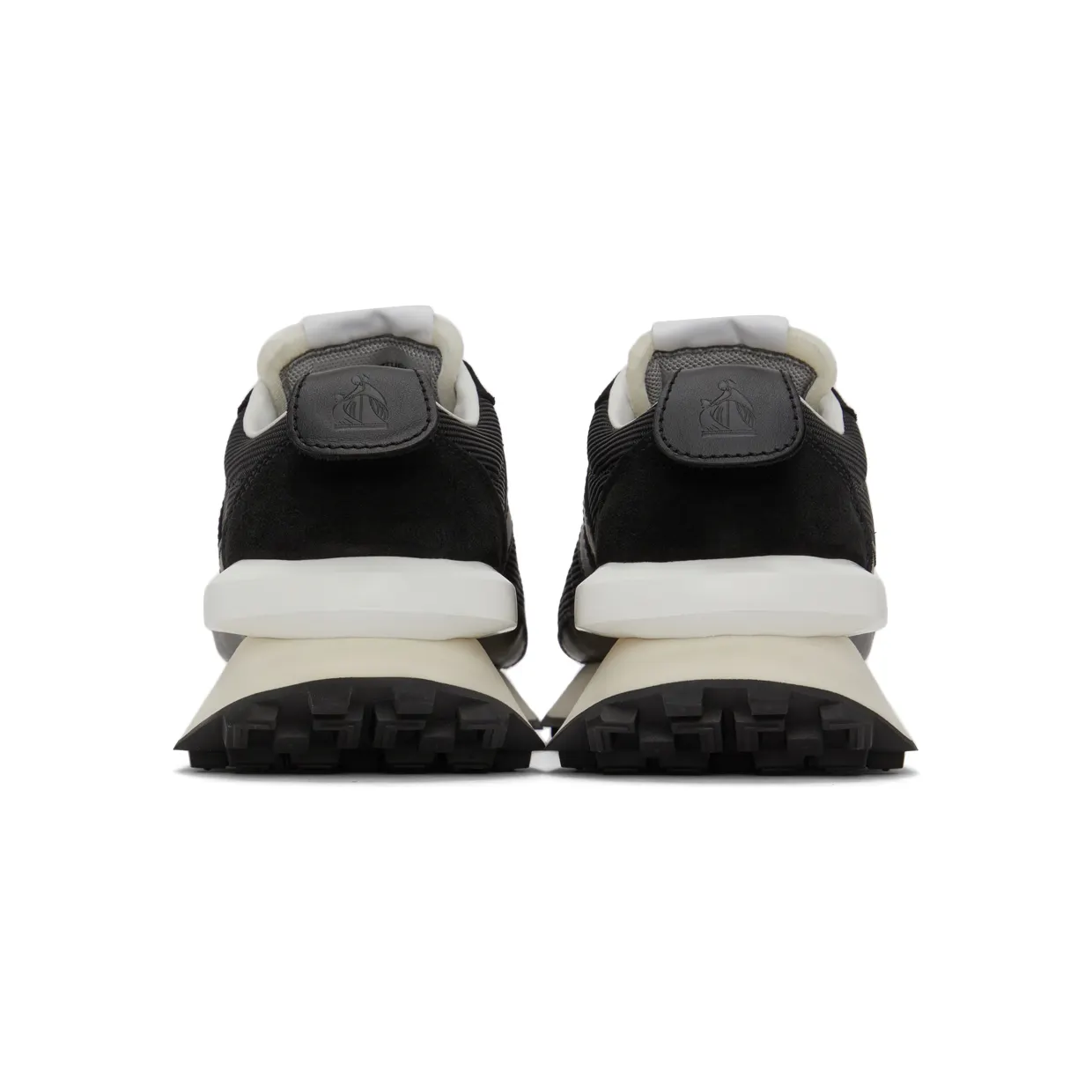 Lanvin White & Grey Mesh Bumpr Sneakers (FM-SKBRUC-DRAG-A20) (4)