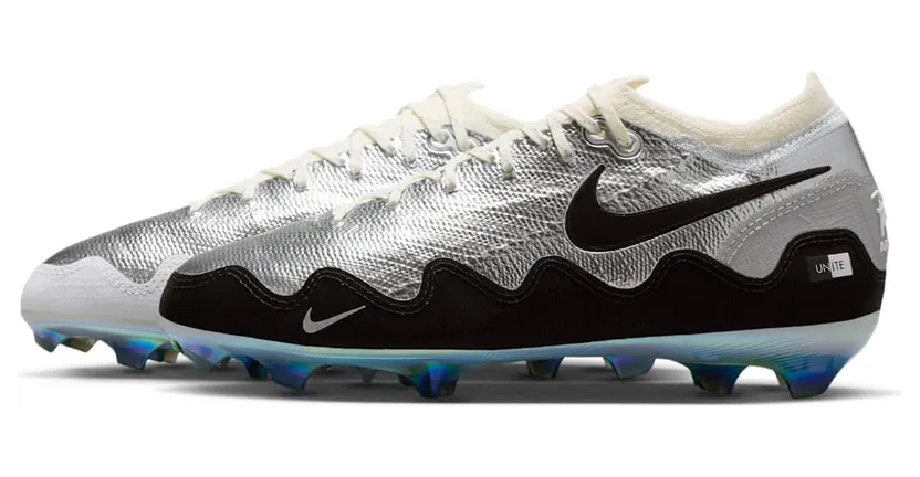 Nike Jr. Mercurial Vapor 16 Elite x Patta – “Chrome / White / Black” (HQ1993-001)