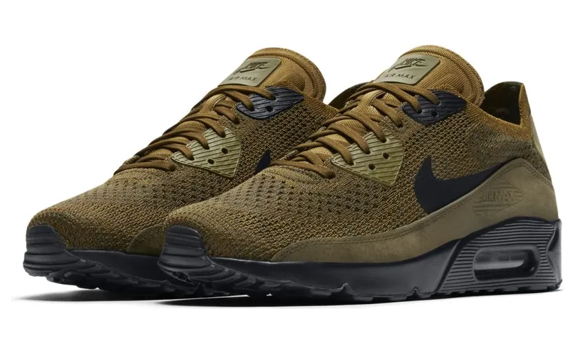Nike Air Max 90 Ultra 2.0 Flyknit Olive Flak