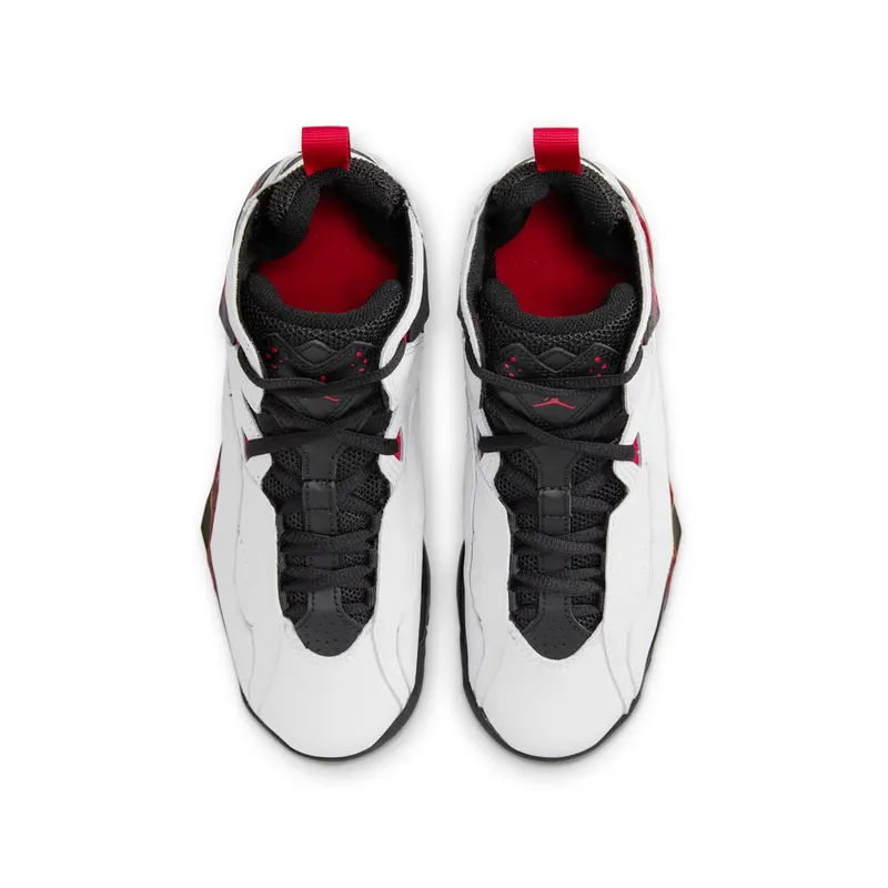 Jordan True Flight White Varsity Red Black (343795-100)