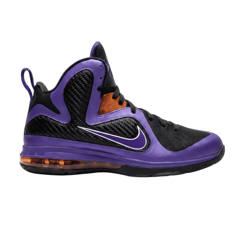 Nike LeBron 9 – Diana Taurasi – “Black / Court Purple-Starfish” (JF7374-001)