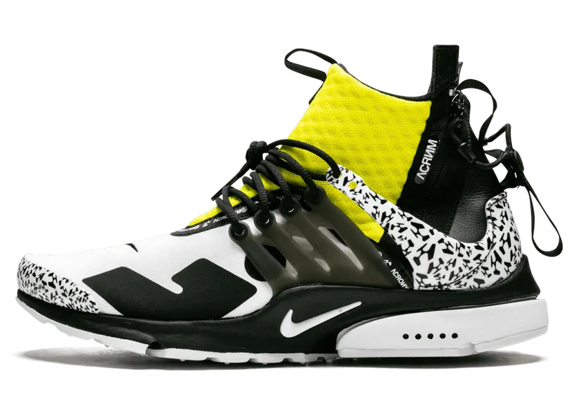 Nike Air Presto Mid x Acronym – Dynamic Yellow (AH7832-100)