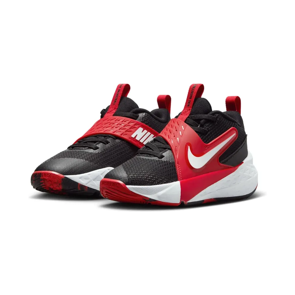 Nike Team Hustle D 12 Black University Red White (HF6280-001)