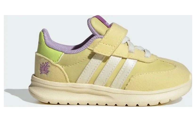adidas Disney Tiana Run 70s 2.0 Kids Powder Yellow / Cream White / Powder Plum (JR4928)