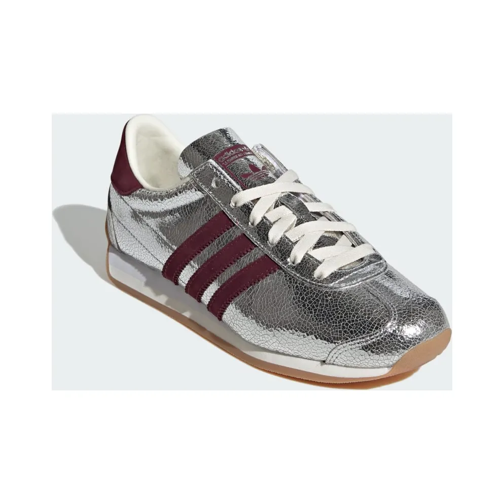 Adidas Country OG Silver Metallic / Maroon / Off White (JQ5111)