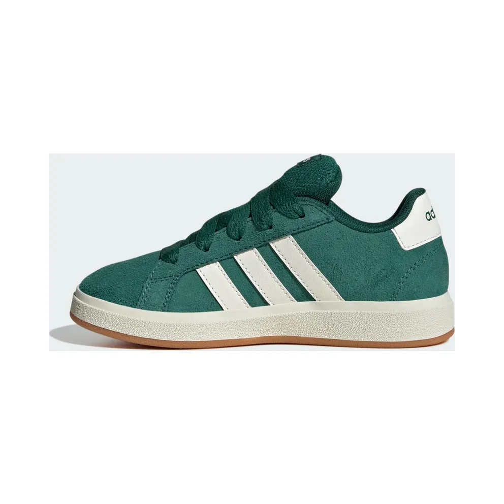 Adidas Grand Court 00s Kids Collegiate Green / Off White / Gum (JP5893)