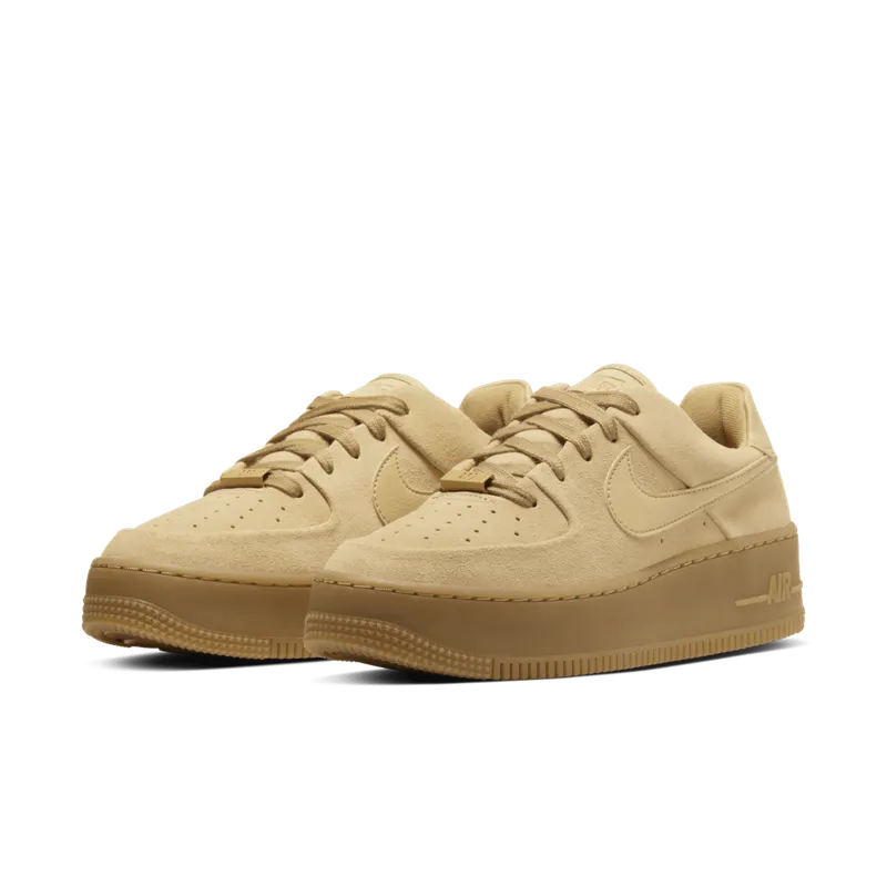 Nike Air Force 1 Sage Low Club Gold (W) Club Gold/Club Gold-Gum Light Brown (CT3432-700)