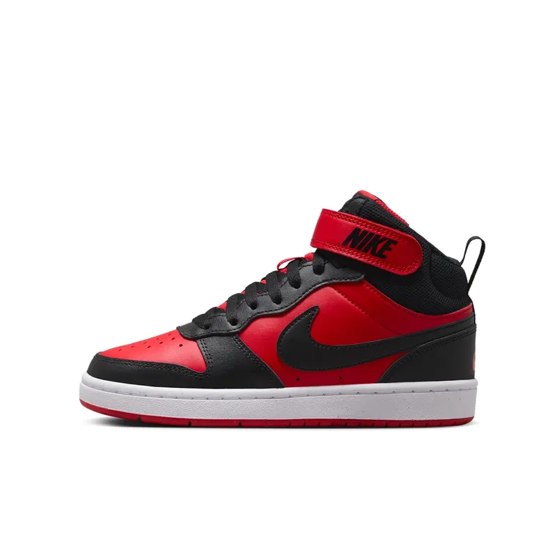 Nike Court Borough Mid 2 University Red White Black (CD7782-602)