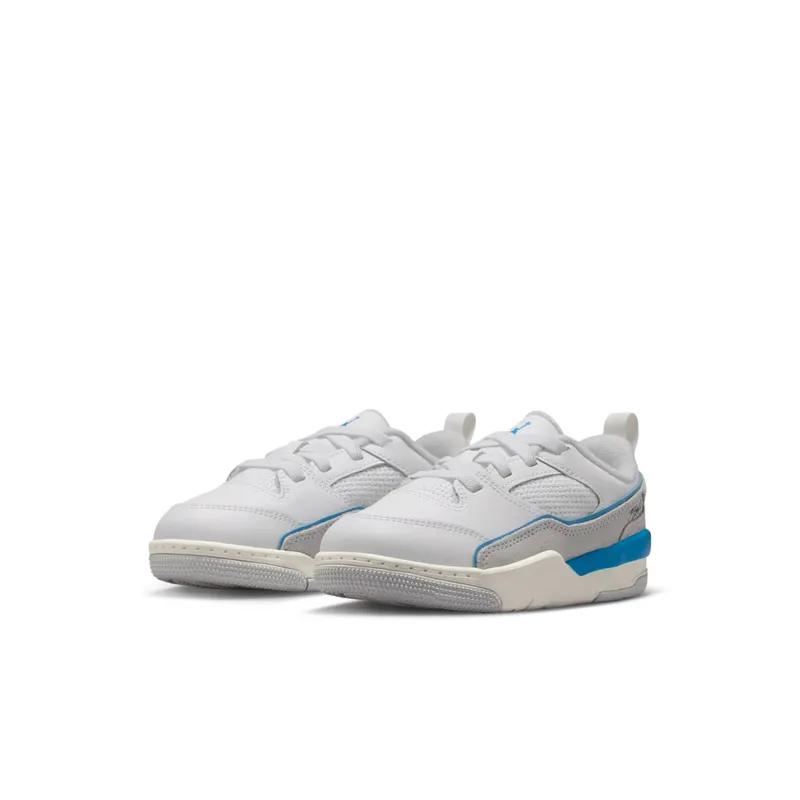 Jordan Flight Court White Photo Blue (HF3332-104)